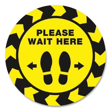 Picture of DECAL,FLR,SOCL DIST,5PK