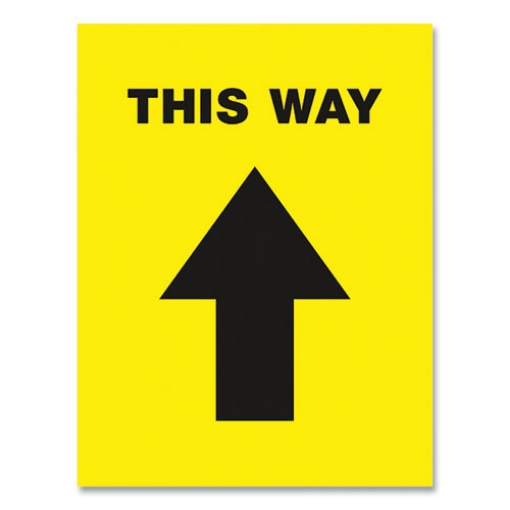 Picture of DECAL,FLR,DIRECTN,YL/BK,5