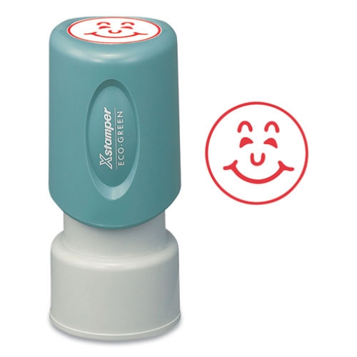 Picture of STAMP,HAPPY FACE,RD