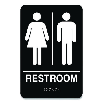Picture of SIGN,6X9,MEN/WOMEN,UNISEX