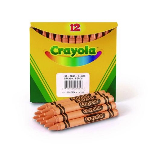 Picture of CRAYON,PEACH,12/BX