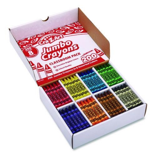 Picture of CRAYON,CLSSRM,PK,200JUMBO