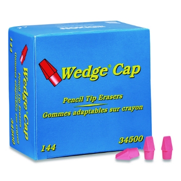 Picture of ERASER,PENCIL,CAP,PINK