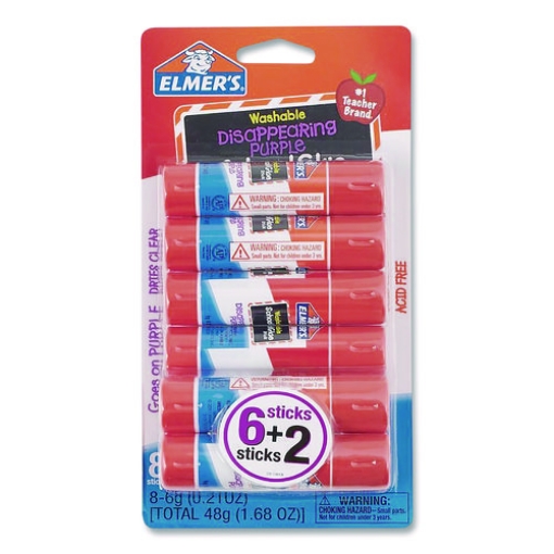 Picture of GLUE,STICK,6+2,PURPLE