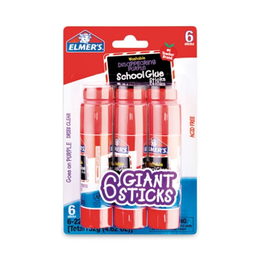 Picture of GLUE,STICK,PERM,6PK,CLR