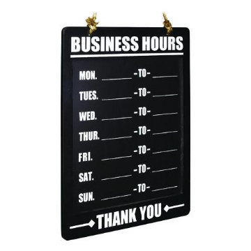 Picture of BOARD,HANGING OPEN HOUR
