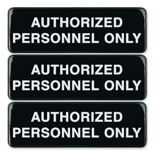 Picture of SIGN,ATHRZD,PRSNL,BK/WH
