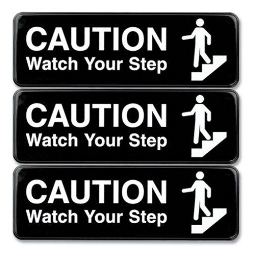Picture of SIGN,WTCH,YR,ST,9X3,BK/WH