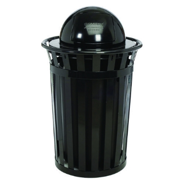 Picture of WASTEBASKET,W/DOME;36 GAL