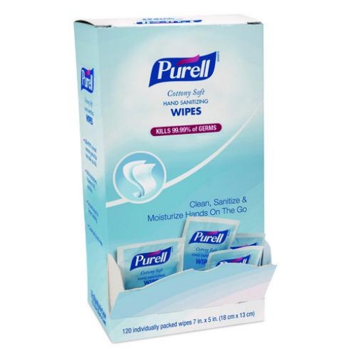 Picture of WIPES,SANITIZING,COT,120