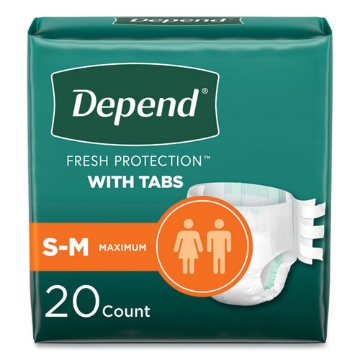Picture of DIAPERS,DPND,S/M,MX,3PK/C