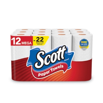 Picture of TISSUE,ROLL,TOWEL,WH,12,
