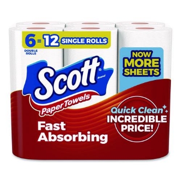 Picture of TOWEL,SCOTT,MEGA RL,100SH