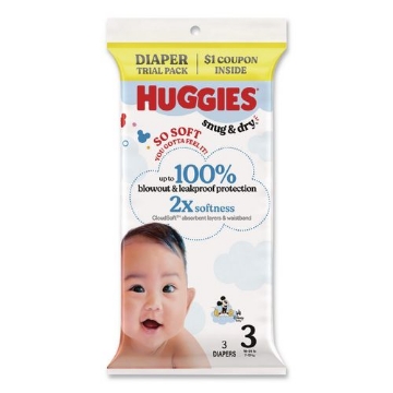Picture of DIAPERS,DIAP HG 3P S3,WH