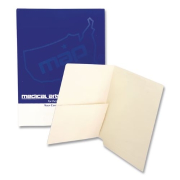 Picture of FOLDER,END TAB,W/PCK,11PT