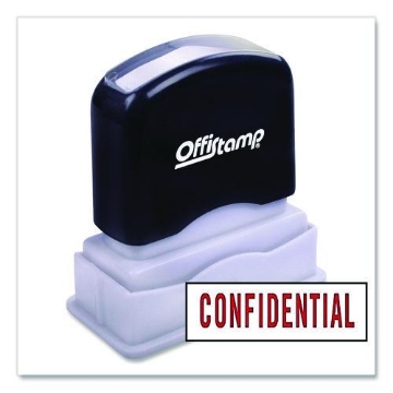 Picture of STAMP,CONFIDENTIAL,PREINK
