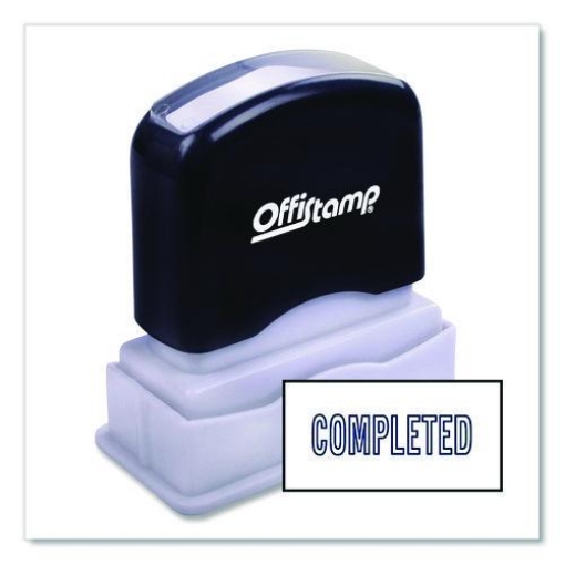 Picture of STAMP,COMPLETED,PREINK