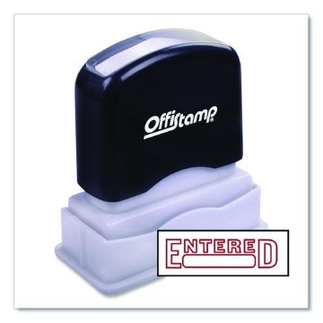 Picture of STAMP,ENTERED,PREINK