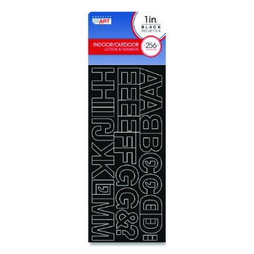 Picture of STICKERS,VNYL,LETR,HEL,BL