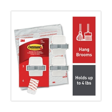 Picture of GRIPPER,BROOM,3PK,WH