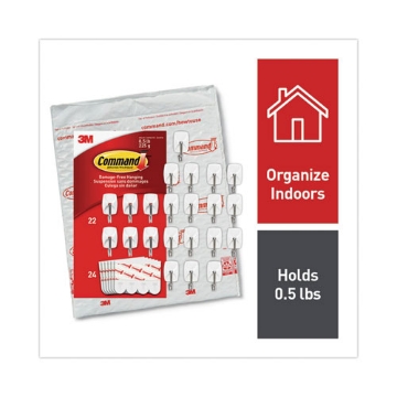 Picture of HOOK,WIRE,SM,22PK,WH