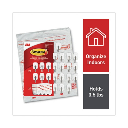 Picture of HOOK,WIRE,SM,22PK,WH