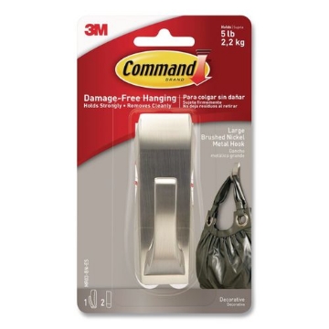 Picture of HOOK,SATIN NCKL,MDN REFL