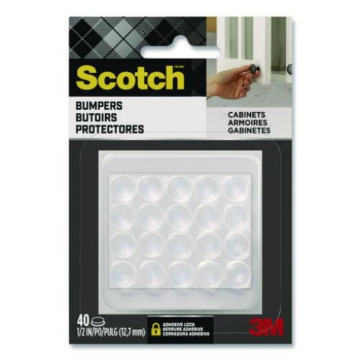 Picture of ADHESIVE,1/2 IN, 40/PK,CL