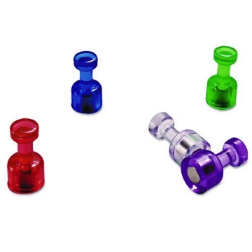 Picture of PUSHPIN,MAGNETS,10/PK,AST