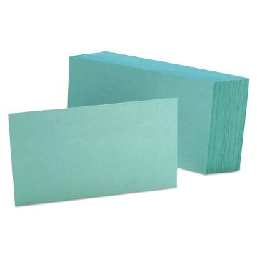 Picture of CARD,INDEX,PLAIN,3 X 5,BE