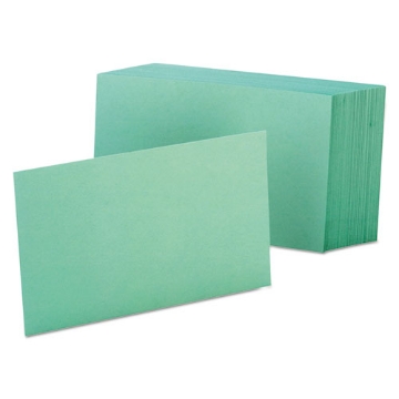 Picture of CARD,INDEX,PLAIN,4X6,GN