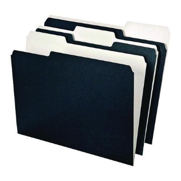 Picture of FOLDER,FLE,RCYC,LTR,,BK