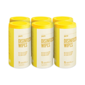 Picture of WIPES,DISINF,LMN,75,6/CT