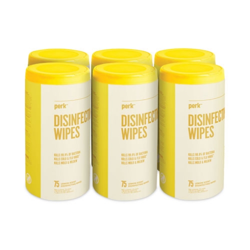 Picture of WIPES,DISINF,LMN,75,6/CT