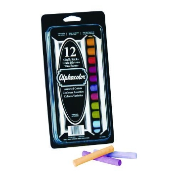 Picture of CHALK,COLORED,12/PK