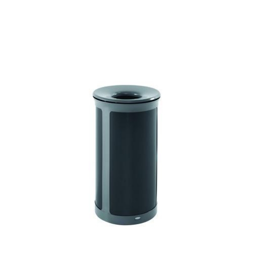 Picture of WASTEBASKET,ENHC,RD,33,GY