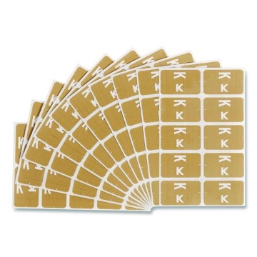 Picture of LABEL,FLDR,LETTER-K,1C/PK
