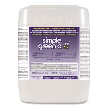 Picture of DISINFECTANT,PRO5,5GL,CLR