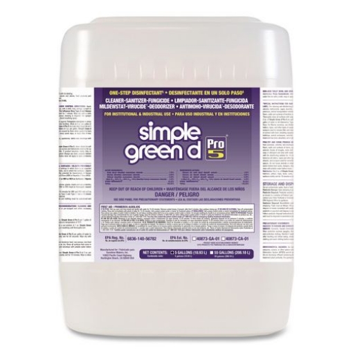 Picture of DISINFECTANT,PRO5,5GL,CLR