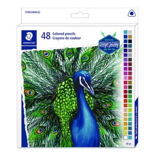 Picture of PENCIL,COLORED,48/ST,AST