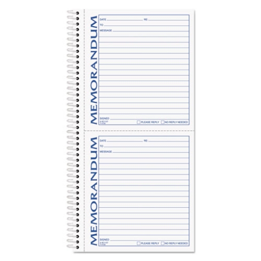 Picture of BOOK,NCR,BOUND MEMORANDUM
