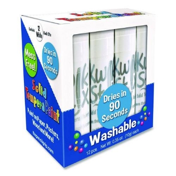 Picture of CRAYON,KWKSTIX,WH,12PK/CT